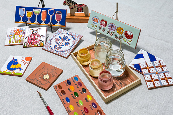 趣のスペインタイル教室の写真