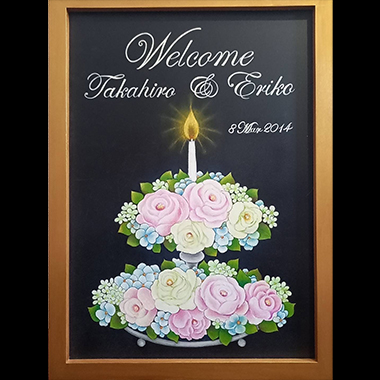 ブライダルウェルカルボード